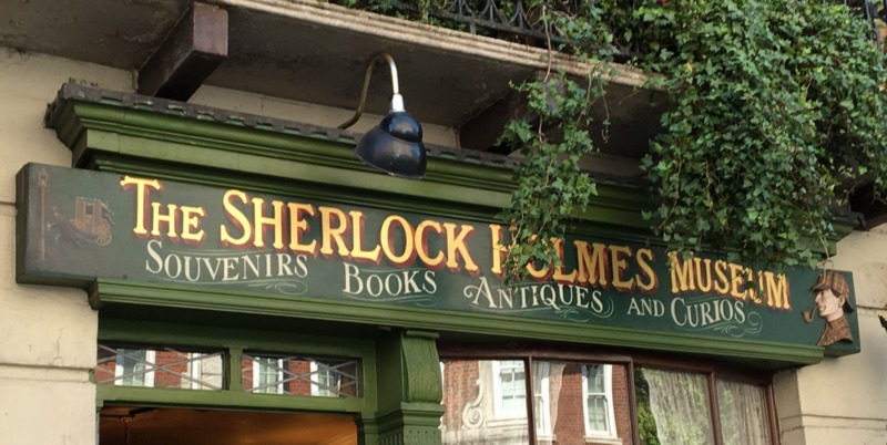 entrada al Sherlock Holmes Museum de Londres