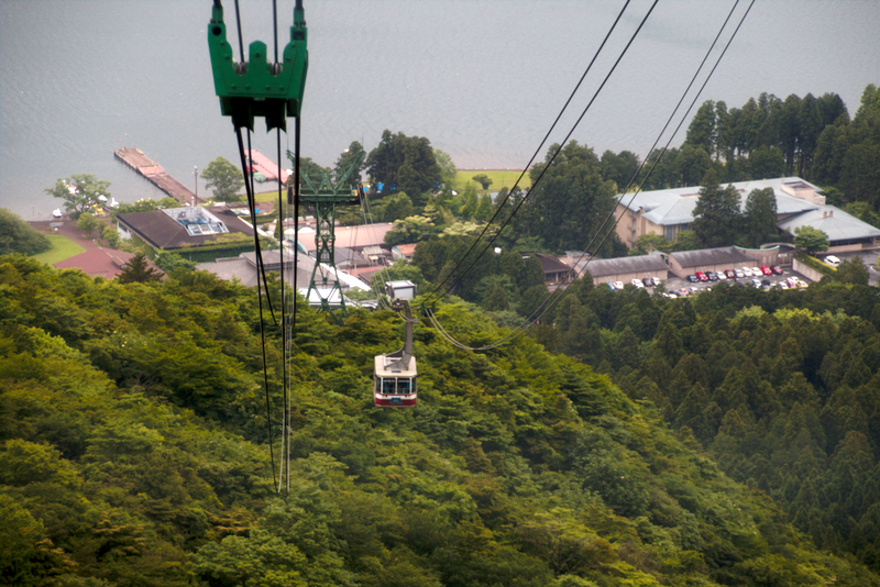 vistas desde el teleférico de Hakone4