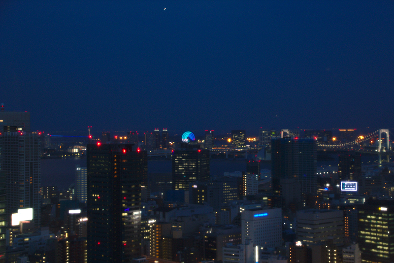 vistas nocturnas de Tokio desde la Tokyo Tower3