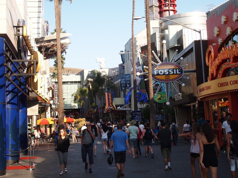 City Walk en Universal Studios de Los Angeles 2