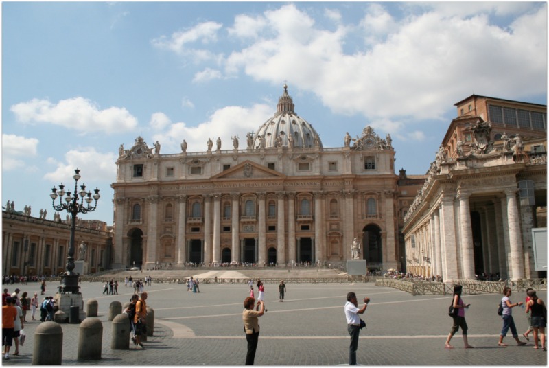 Vaticano - fachada de San Pedro