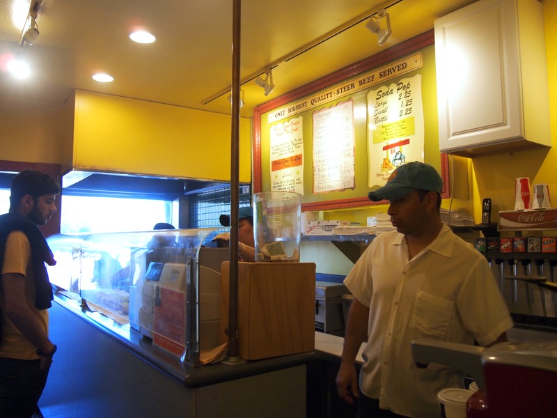 hamburguesería de Sausolito: interior