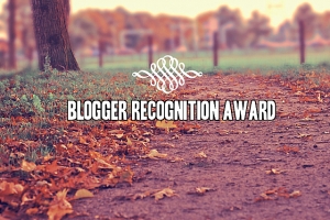 Premios "Blogger Recognition Award"