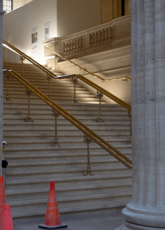escaleras de Los Intocables de Elliot Ness de la Union Station de Chicago