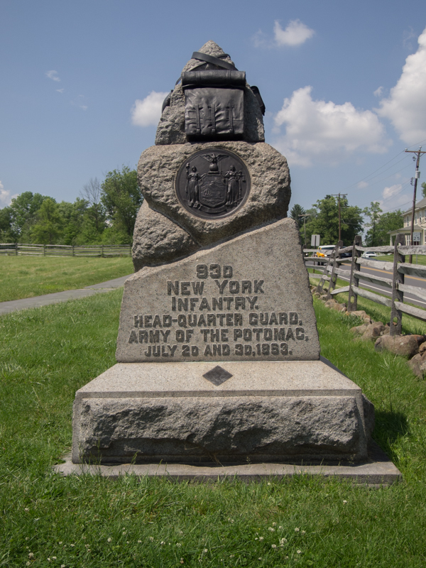 memorial en el campo de batalla de Gettysburg 1