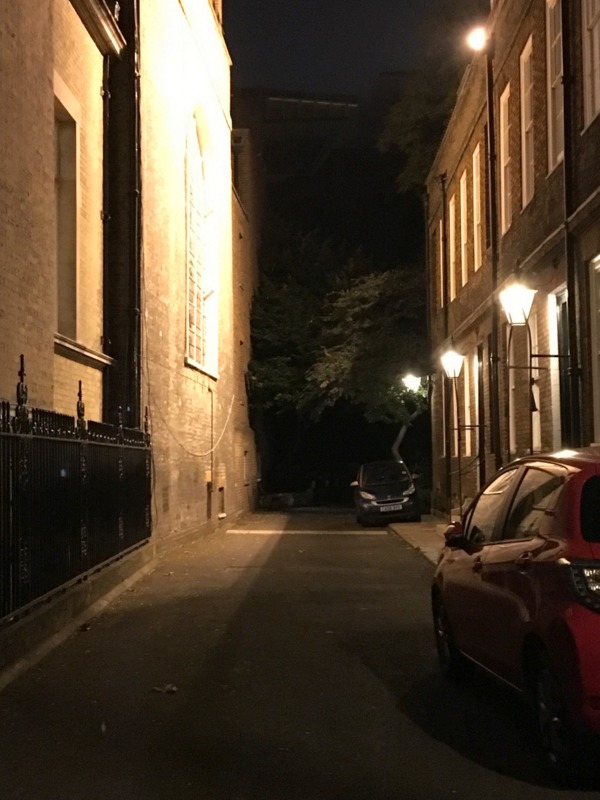 callejón del diablo en Londres