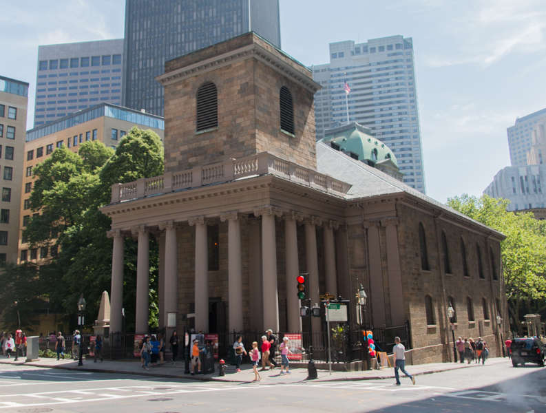 iglesia de King's Chapel en Boston