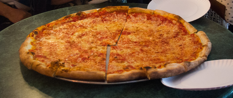 pizza del Joe's Pizza de Nueva York