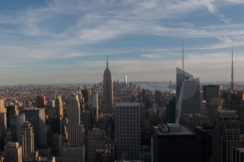 vistas del Empire State desde el TOR de Nueva York