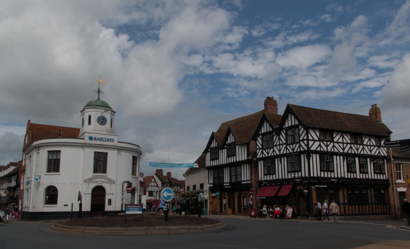 Old Market Hall y casas típicas de Stratford-upon-Avon