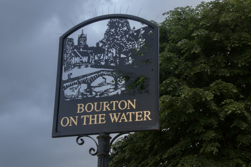 cartel de Bourton-on-the-Water