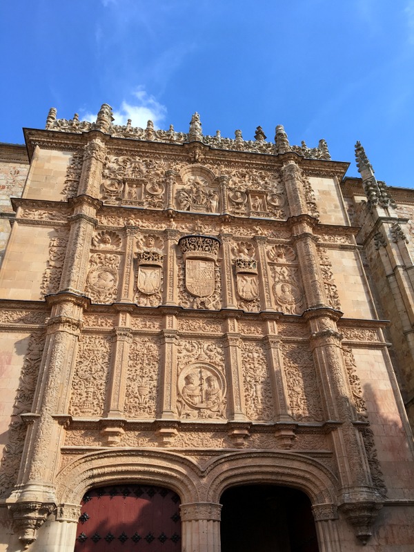 fachada de la Universidad de Salamanca
