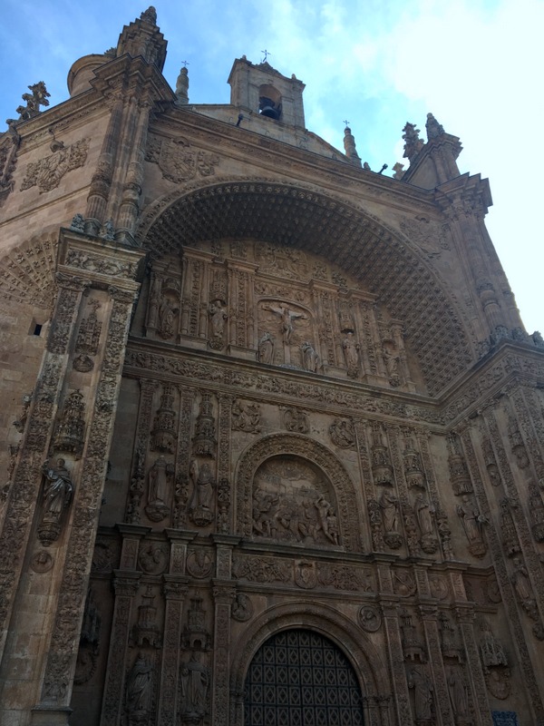fachada del convento de San Esteban en Salamanca
