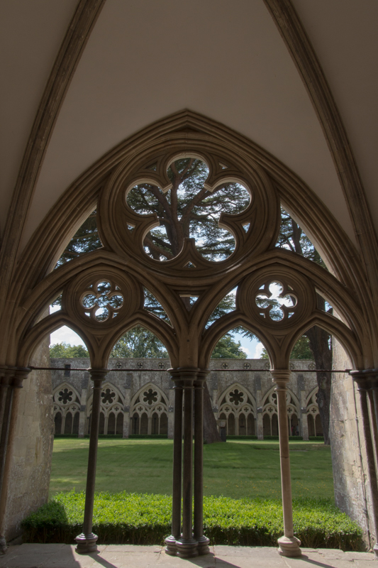 claustro de la Catedral de Salisbury 1