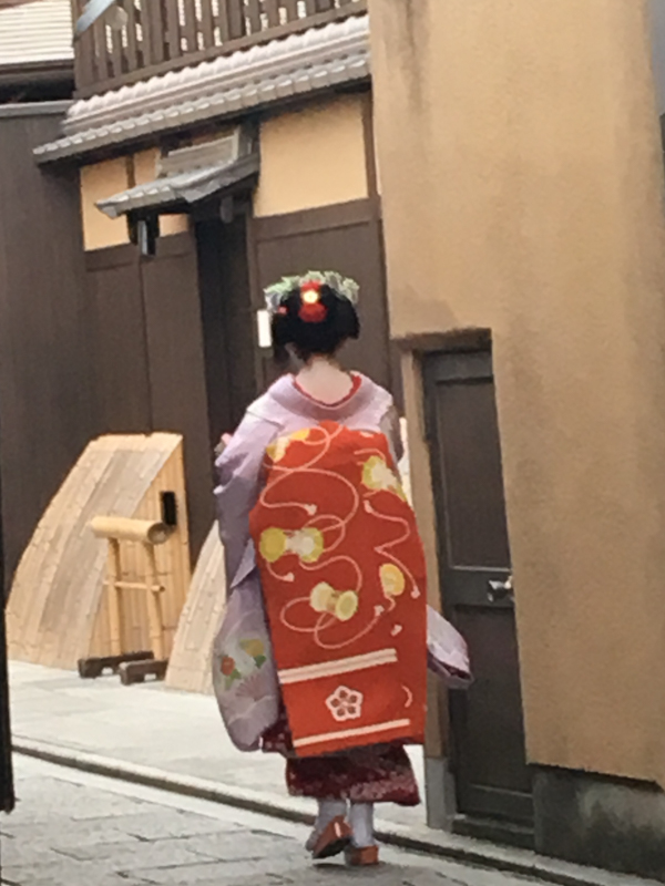 maiko en Gion