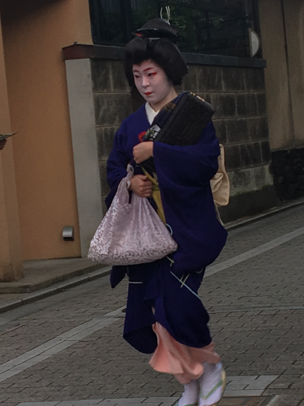 geisha en Gion
